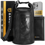 Gardava Faraday Bag, Military Grade Shield Bag, Waterproof Emp Cage, Dry Bag For Laptops & Phones, Go Dark Large Faraday Bags