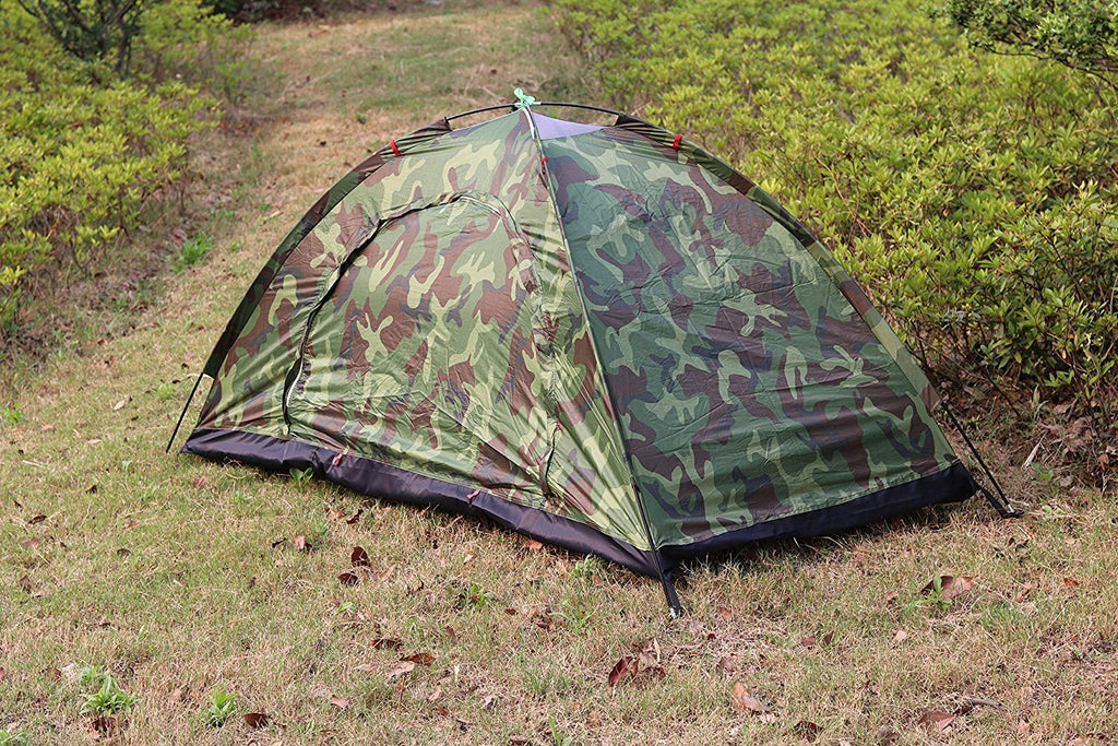 Sutekus Single Tent Camouflage Patterns Camping Tent One Person Tent For Camping Hiking ?Outdoor Equipment?