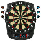 Electronic Dart Board, Soft Tip Dartboard Set 40 Games, 427 Variants Digital Electric Dart Boards With Colorful Led, 6 Darts, 10