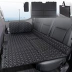 Ohmu Non Inflatable Truck Bed Air Mattress For Large Truck,Car Travel Camping Back Seat Extender For F150/Ram 1500/Toyota/Silver