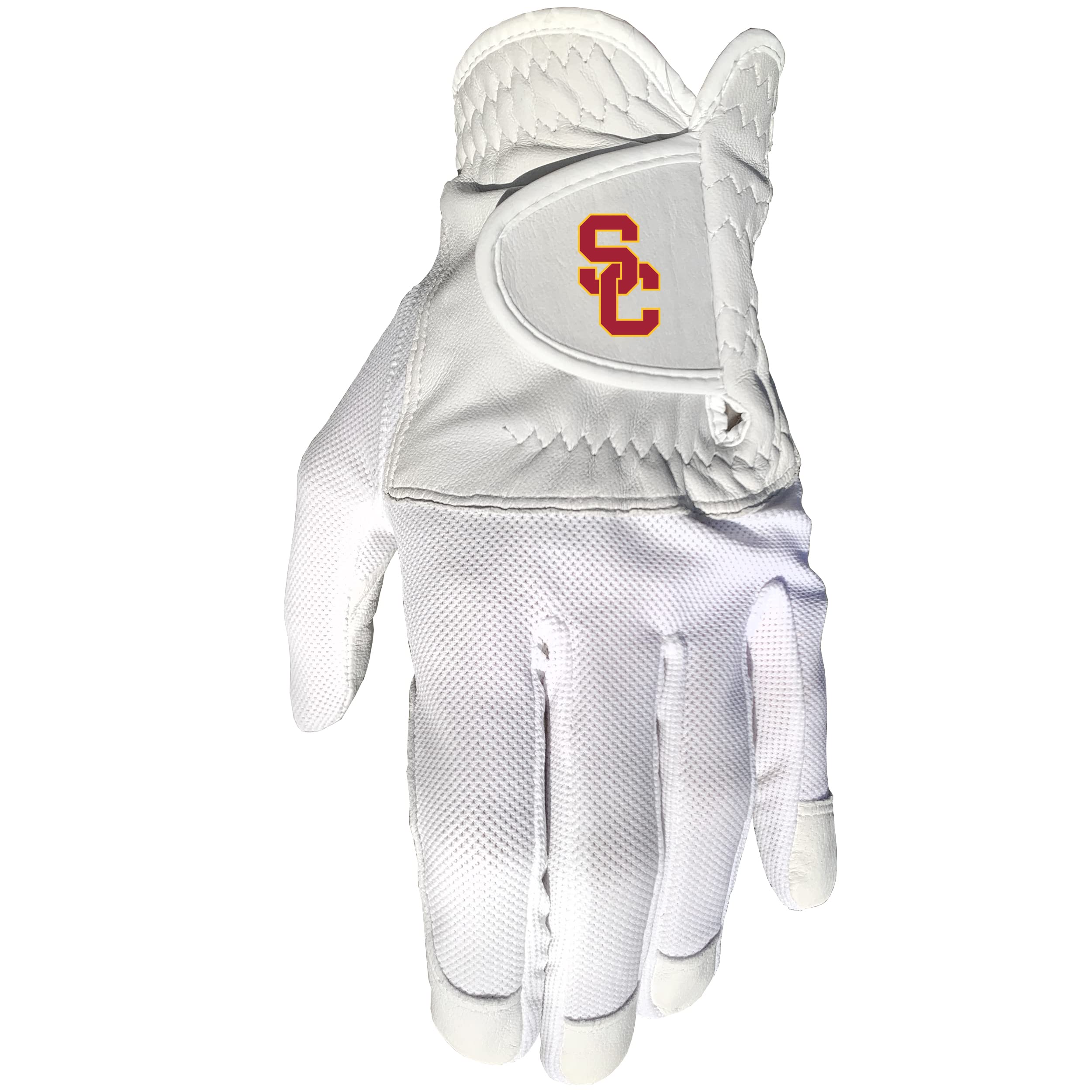 Team Golf Ncaa Southern California Cool Mesh With Cabretta Leather - One Size - Mens Left Team Golf Ncaa Cool Mesh With Cabretta
