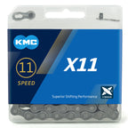 Kmc Unisexs X11 Chain, Grey, 114 Link