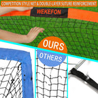 Wekefon Soccer Goal 5' X 3.1' Portable Soccer Net For Backyard Games And Training Goals For Kids And Youth Soccer Practice With