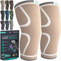 Modvel Knee Braces For Knee Pain Women & Men - 2 Pack Knee Brace For Knee Pain Set, Knee Brace Compression Sleeve, Knee Braces F