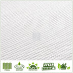 Colourtree Customized Size Fence Screen Privacy Screen White 5 X 130 - Commercial Grade 170 Gsm - Heavy Duty - 3 Years Warranty