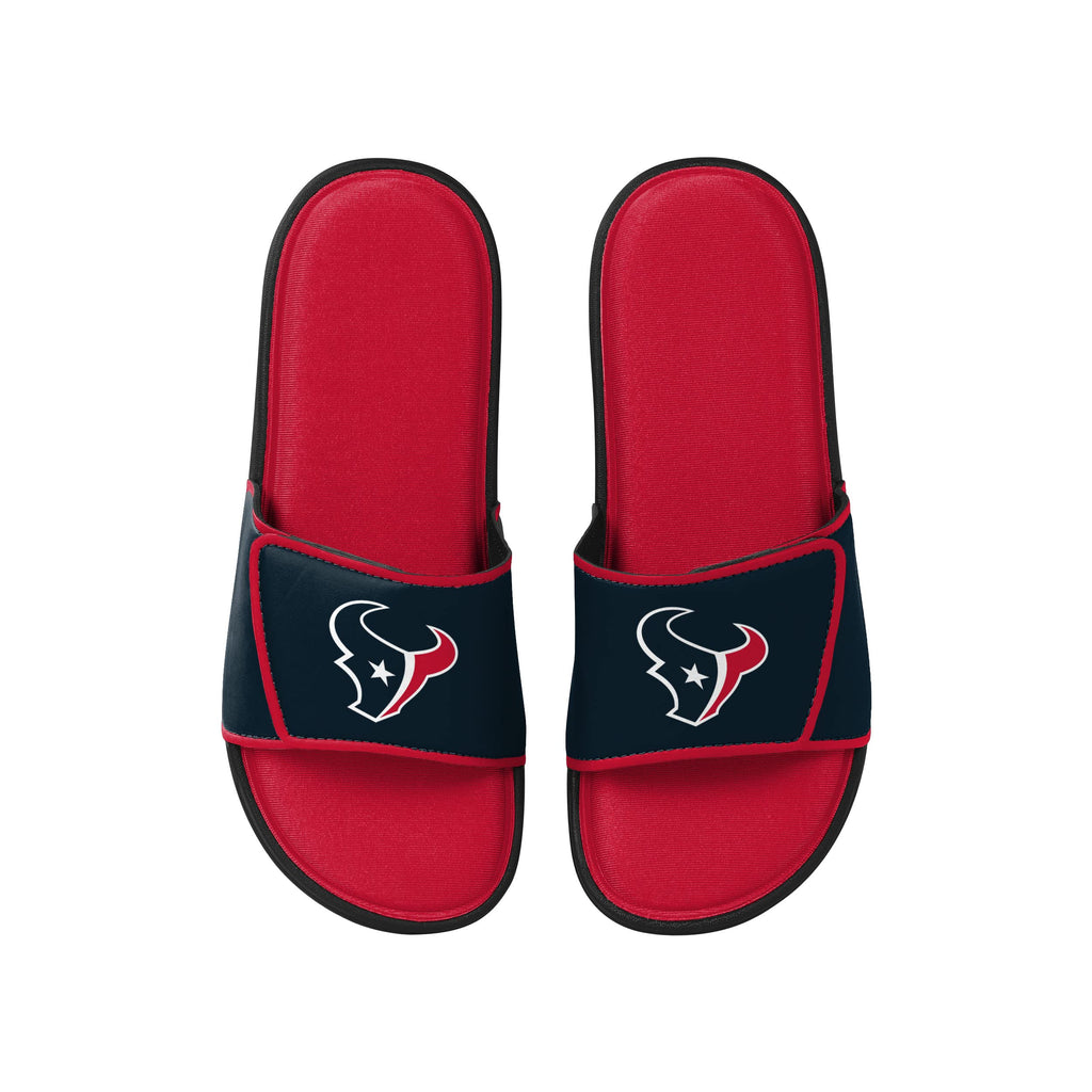 FOCO Houston Texans NFL Mens Foam Sport Slide - S