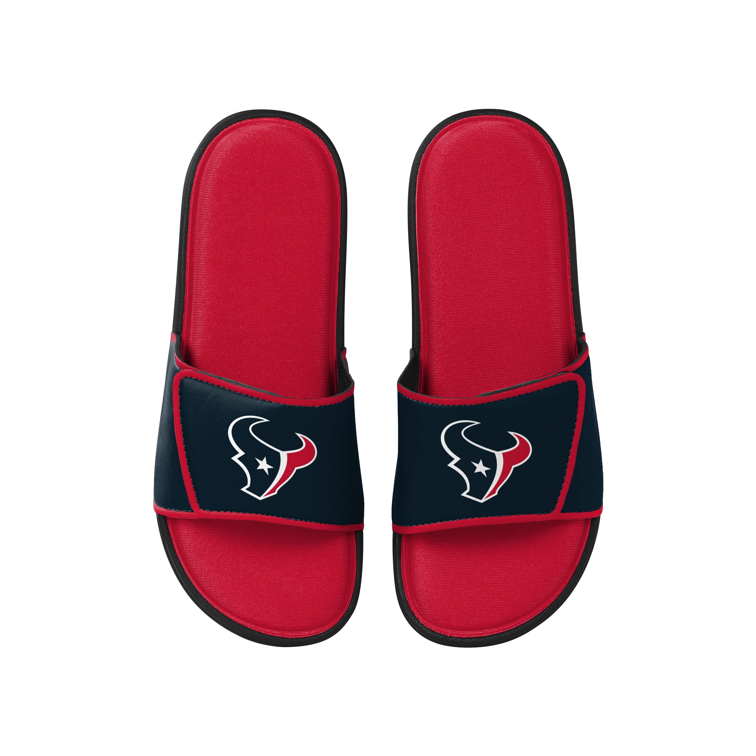 FOCO Houston Texans NFL Mens Foam Sport Slide - S