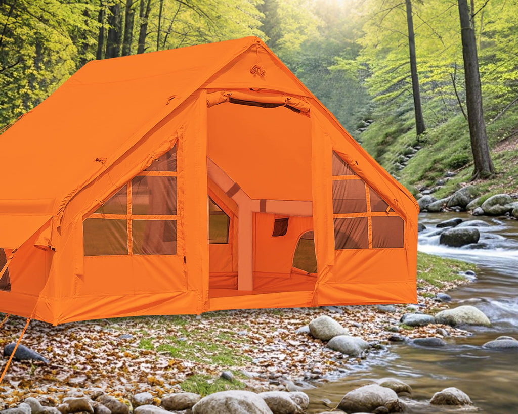 Inflatable Tents For Camping, Oxford Blow Up, Easy Setup Inflatable Tent, Waterproof Inflatable Outdoor Air House, Casa De Campa