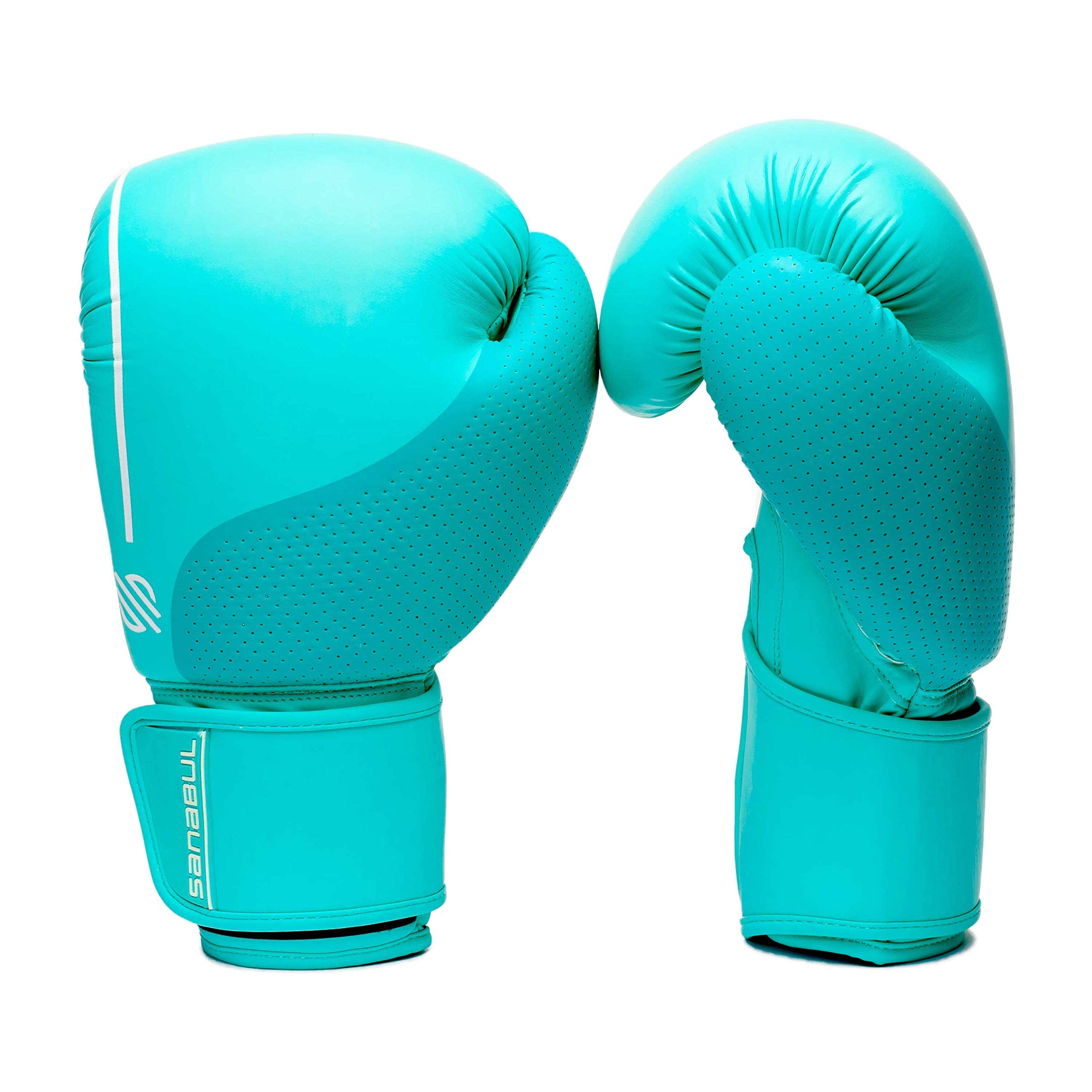 Sanabul Womens Easter Egg Boxing Gloves (Mint, 12 Oz)