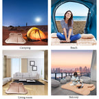 Saygogo Suv Air Mattress Camping Bed Cushion Pillow - Inflatable Thickened Car Air Bed Mattress With Air Pump Portable Sleeping