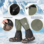 Gaiters For Hiking - Waterproof And Breathable Leg Gaiters For Women And Men Boots, Adjustable Lightweight Shoes Gaiters For Hun