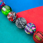 AND1 Fantom Rubber Basketball: Official Regulation Size 7 (29.5 inches) Rubber Basketball - Deep Channel Construction Streetball