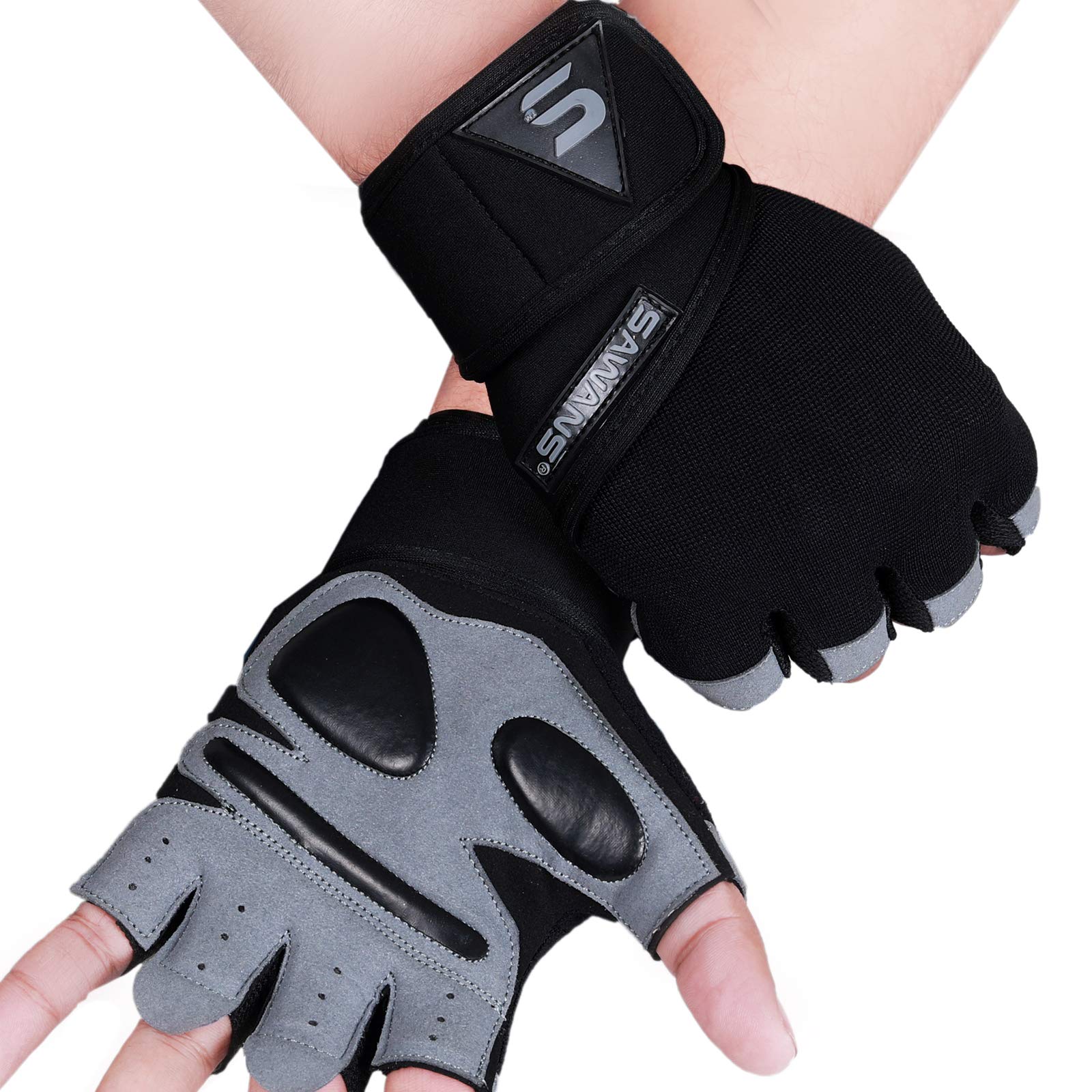Fitness Workout Gloves Gym Weight Lifting Gloves For Men Women Breathable Gymnasium Wrist Support Padded Deadlifts Exercise Trai