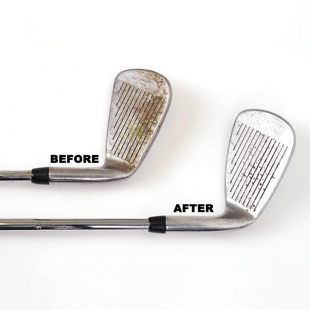 Bite Golf Club And Grip Cleaner  Keeps Clubs, Irons, And Drivers Clean  Use With Cloth, Brush, Or Bottle Brush Refill  Restore G