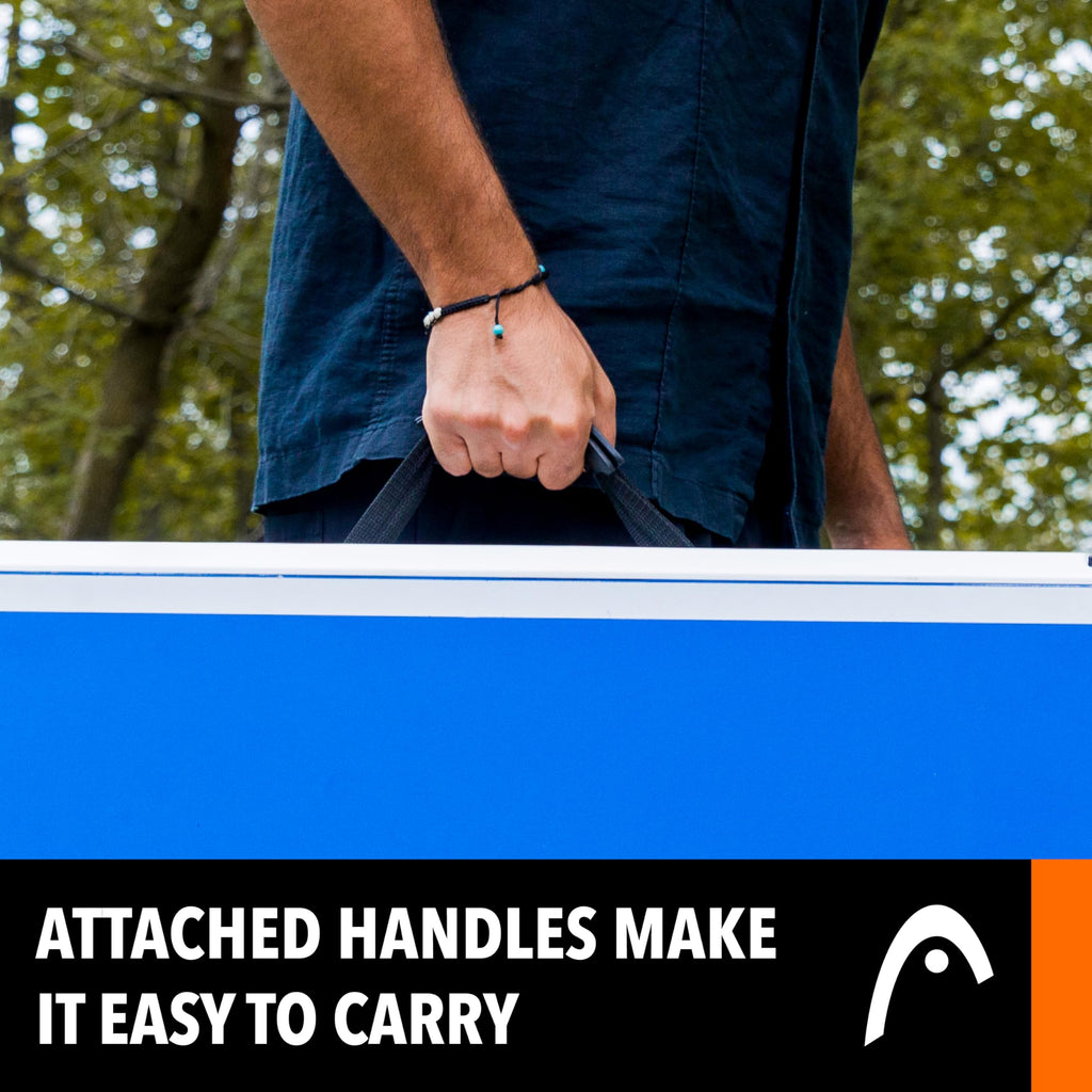 HEAD Outdoor Full Size Table Tennis Table - All-Weather Performance, Pro-Level Play Anywhere!