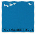 Simonis 760 Billiard Pool Table Cloth - Pre-Cut Rails - Authorized Dealer (Tournament Blue, 8 ft)
