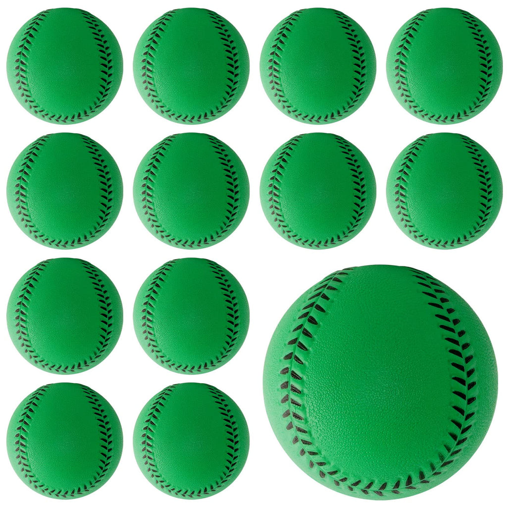 Gkk Foam Baseballs 12 Pack Soft Baseballs For Youth Teenager Players Sports Foam Baseballs Training Balls For Hitting And Indoor