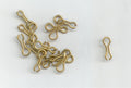 #1 Brass Sinker Wire Eye For The Do-It Molds 100 Per Pack
