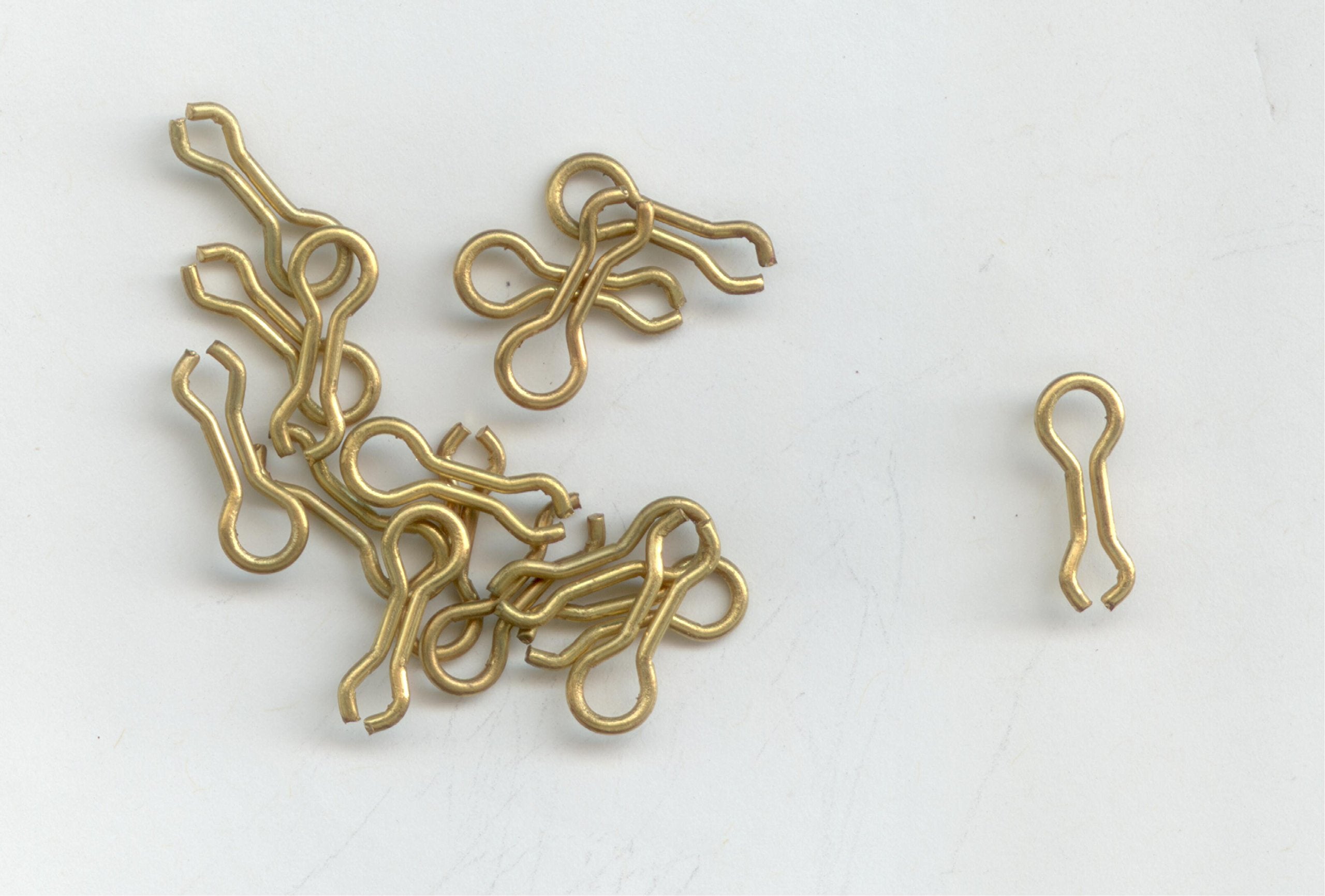 #1 Brass Sinker Wire Eye For The Do-It Molds 100 Per Pack