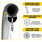 Ultraverse Bike Inner Tube For 700X35-43C, 28 Inch Bicycle Wheel Sizes With 48Mm Presta Valve - Butyl Rubber Tubes For Road And