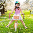 Glaf Toddler Girls Bike For Age 2-9 Years 12 14 16 Inch Girls Bike With Training Wheels And Doll Seat Kids Bike Bicycle With Bas
