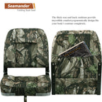 Seamander Low Back Boat Seats, Folding Boat Seats With Stainless Steel Screws,Aluminum Hinges&Padded,Fishing Boat Seat, Multiple
