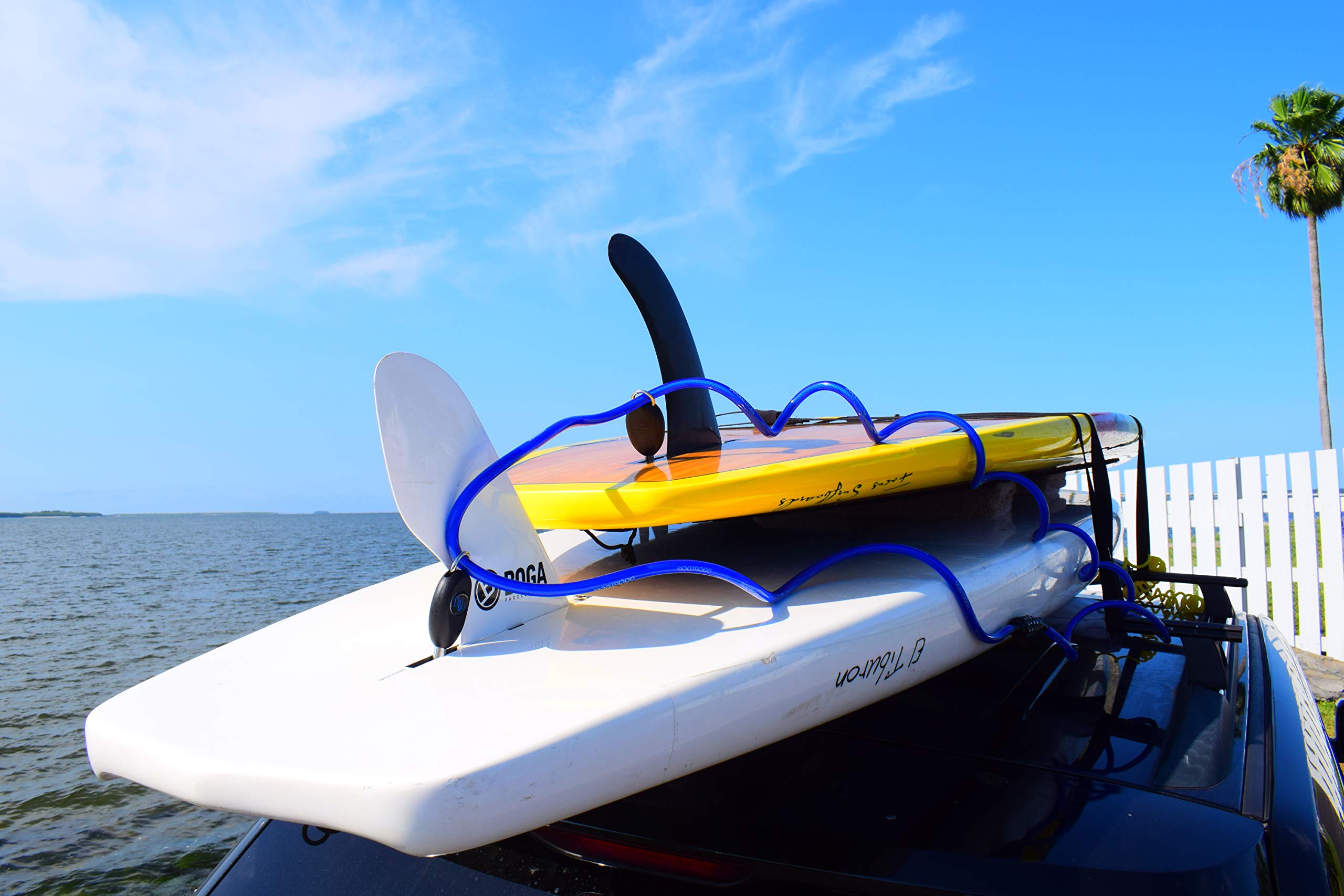 Dockslocks Sup Paddleboard And Surfboard Lock Anti-Theft Security System