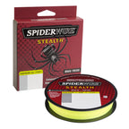 Spiderwire Stealth Superline, Hi-Vis Yellow, 8Lb | 3.6Kg, 125Yd | 114M Braided Fishing Line, Suitable For Freshwater And Saltwat