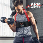 Tikaton Arm Blaster With Wrist Wraps For Biceps & Triceps, Adjustable Bicep Isolator Arm Curl Blaster For Big Arms Bodybuilding