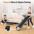 Therun Walking Pad Under Desk, Portable Mini Treadmill For Home/Office, 2.5Hp Jogging Machine With 300 Lbs Weight Capacity, Remo