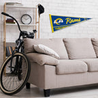 Rico Industries Nfl Football Los Angeles Rams Classic 12'' X 30'' Felt Wall D  Cor Pennant - Great For Home/Bed Room/Man Cave D