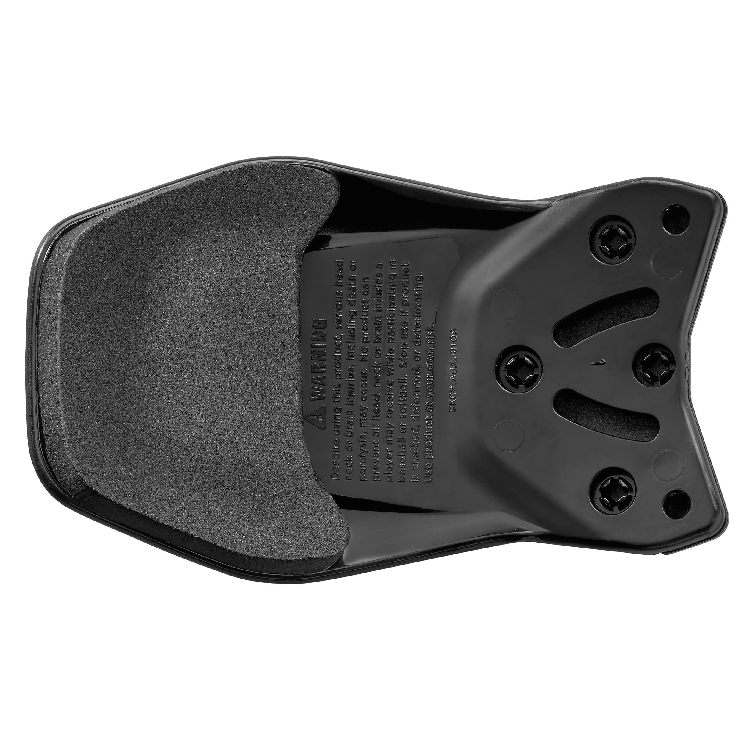Easton | Multi-Adjust Batting Helmet Jaw Guard | Matte Black