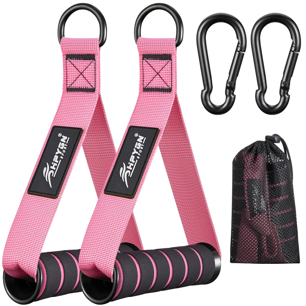 Gym Equipment, Gym Exercise Handles, Cable Attachments For Gym, Replacement Handle Attachments For Cable Machine Pulleys, Resist
