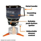 Jetboil Minimo Camping And Backpacking Stove Cooking System With Adjustable Heat Control (Adventure)
