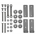 Extreme Max 3005.4089H J-Hooks & Footman Loops For Compact Folding Pontoon Ladder (3005.4089)