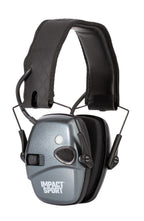 Howard Leight Honeywell Ademco Howard Leight Impact Sport With Bluetooth, Metallic Charcoal Gray With Cooling Gel Ear Pads (R-02