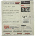 Tibhar Evolution Mx-P Table Tennis Rubber (Black, 1.9-2.0)