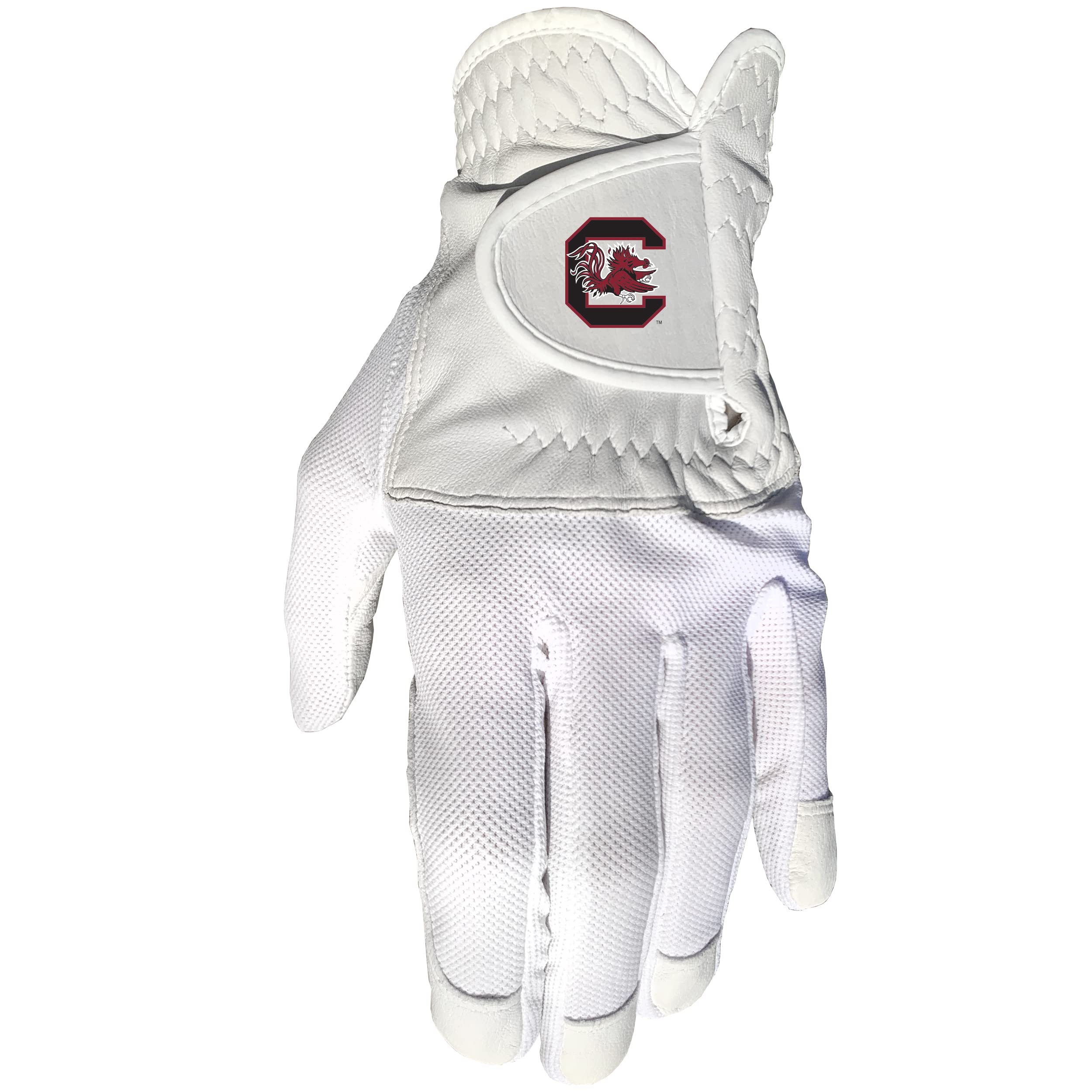 Team Golf NCAA SOUTH CAROLINA Cool Mesh With Cabretta Leather - One Size - Mens Left Team Golf NCAA Cool Mesh With Cabretta Leat