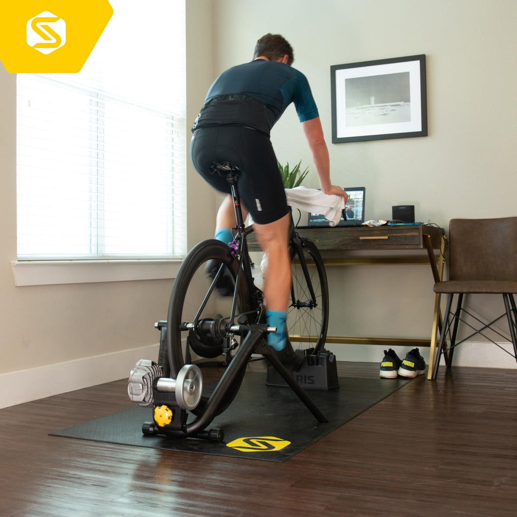 Saris Fluid2 Indoor Bike Trainer, Fits Road And Mountain Bikes, Compatible With Zwift App