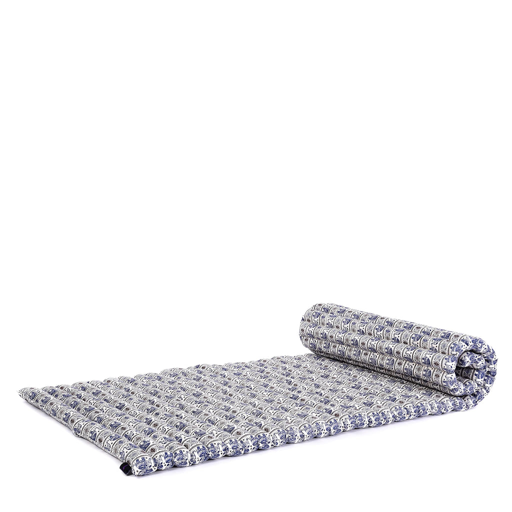 Leewadee - Foldable Floor Mattress - Japanese Roll Up Futon -Trifold Tatami Mat- Guest Floor Bed - Camping Mattress - Thai Massa