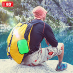 I Go 85 Pieces Hard Shell Mini Compact First Aid Kit, Small Personal Emergency Survival Kit For Travel Hiking Camping Backpackin