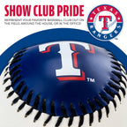 Franklin Sports Texas Rangers Mlb Team Baseball - Mlb Team Logo Soft Baseballs - Toy Baseball For Kids - Great Decoration For De