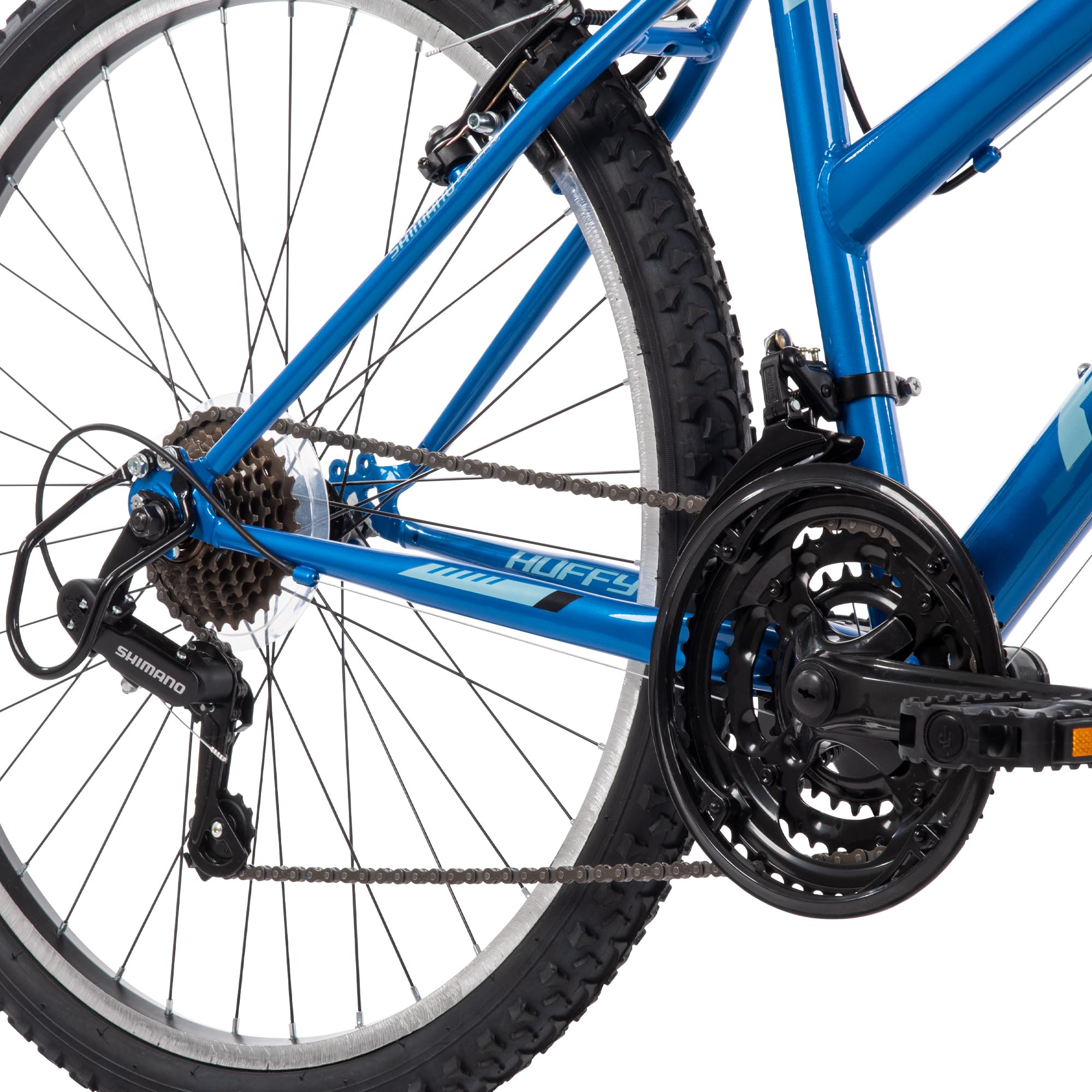 Huffy Stone Mountain 21-Speed Hardtail Ladies Mountain Bike, 26-Inch, Blue