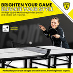 Killerspin Myt 415Max - Table Tennis Table, Vanilla