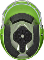 Rawlings | Coolflo Highlighter Batting Helmet | Face Guard Included | One Size Fits Most 6 1/2''-7 1/2'' | Matte Neon Green