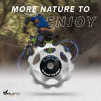 Impalapro Bike Set Of 2 Ceramic Jockey Wheels 11T - Derailleur Pulley - Jockey Wheel Shimano - Jockey Wheels 11 Speed - Pulley S