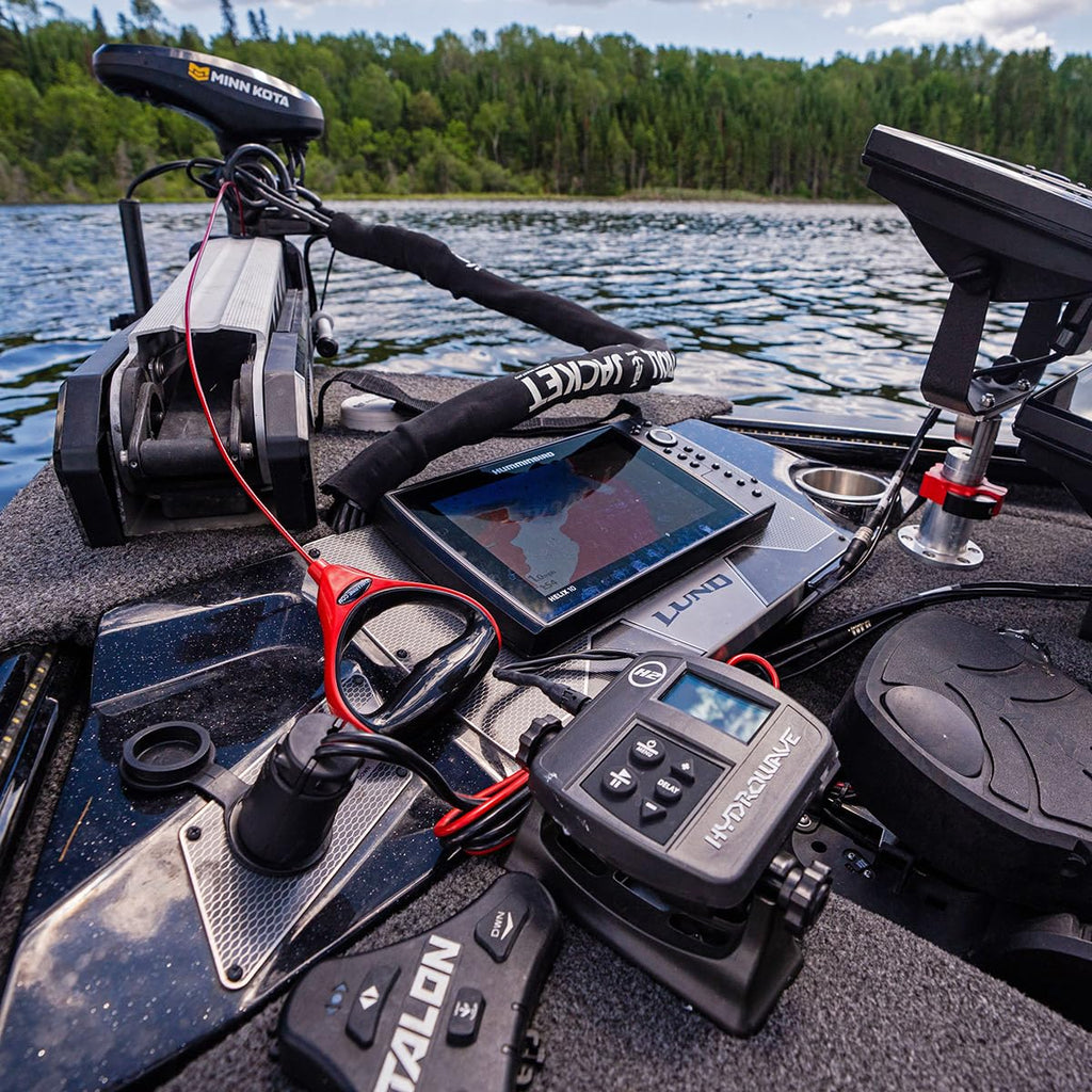 T-H Marine Gfh-1R-Dp G-Force Handle Patented Trolling Motor Replacement Lift And Release Cord, Red, Small