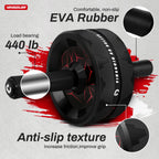 Vinsguir Ab Roller Wheel, Abs Workout Equipment For Abdominal & Core Strength Training, Exercise Wheels For Home Gym, Fitness Eq