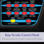 Viper 787 Electronic Dartboard, Ultra Thin Spider For Increased Scoring Area, Free Floating Segments, Locking Segment Holes For