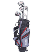 Tour Edge Hl-J Junior Complete Golf Set With Bag (Left Hand, Graphite, 1 Putter, 3 Irons, 1 Hybrid, 1 Fairway, 1 Driver 9-12 Yrs